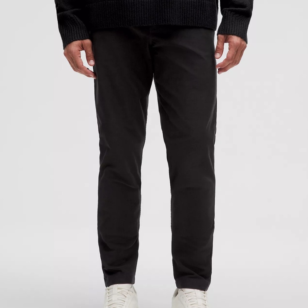 lululemon athletica Men's slim fit Black Jeans